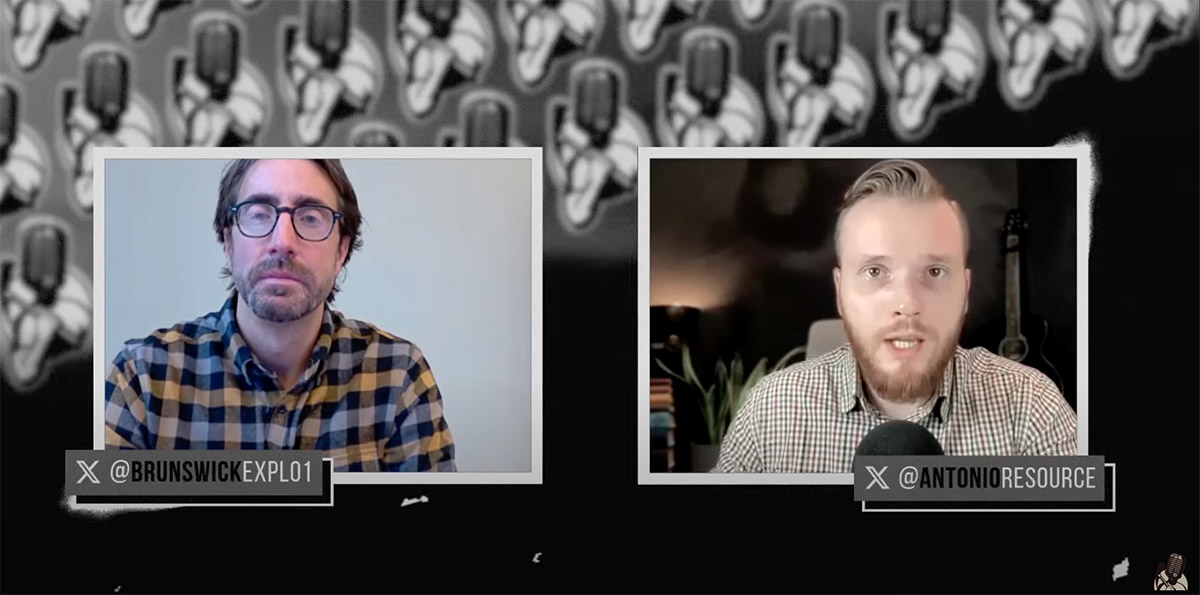 Killian Charles, CEO of Brunswick Exploration, is at the mic of Resource Talks to talk about lithium opportunities in Greenland