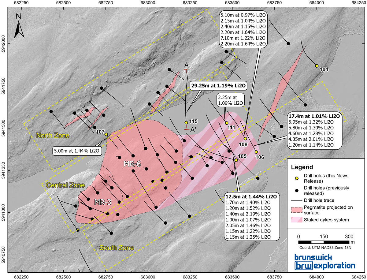 Figure 1: Central Zone of the Mirage Project