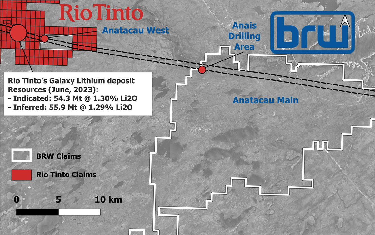 Figure 1: Anatacau Main Project Location