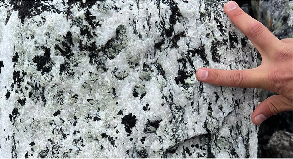 Figure 3: Spodumene Crystals - Paamiut